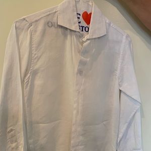 Linen dress shirt and pants